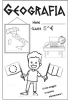 anteprima - Esercizi - Copertine GEOGRAFIA classe Quinta - Pagina di copertina