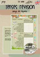 Vista previa - Juegos / Gamificación - Juego: Tenses Revision | inglés, ESL, EFL - Portada