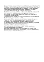 Vorschau - Arbeitsblätter - DaF DaZ A2 Unsere Wohnung Wortschatz + Lösung - Seite 3