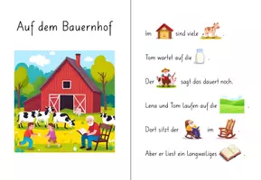 Vorschau - Arbeitsblätter - Erstlesegeschichten | Bauernhof | Stadt | Ausflug zum Bach - Seite 1
