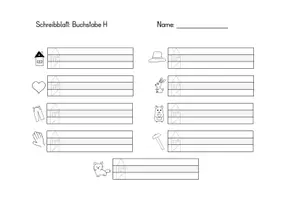 Vorschau - Spiele - Schüttelwörter Abschreibkärtchen H D V E - Seite 1