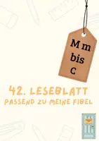 Vorschau - Arbeitsblätter - Leseblätter zu Meine Fibel (Cornelsen) gesamte Kl. 1 - 44 Texte - Seite 1