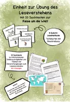 Vorschau - Unterrichtsreihen - Sachtexte - Übungen zum Leseverstehen (Weltreise) - Deckblatt