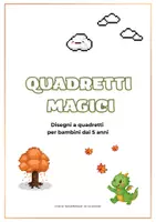 anteprima - Esercizi - Disegni a quadretti - Pagina di copertina