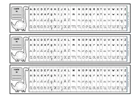 anteprima - Materiale di supporto/inclusione - ALFABETIERE DEI 4 CARATTERI - Pagina 2