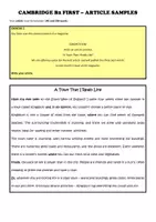 Vorschau - Merkblätter - HOW TO WRITE AN ARTICLE – Guide & Sample Answers (B2 First) - Seite 3