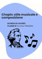 anteprima - Schede informative - Chopin, stile musicale e composizione - Pagina di copertina