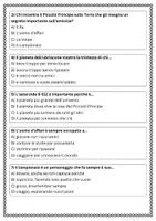 anteprima - Esercizi - Collegare i pianeti ai significati simbolici del racconto "il Piccolo Principe" - Pagina 2