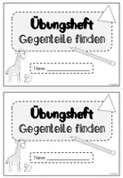Vorschau - Arbeitsblätter - Übungsheft Adjektive - Gegenteile finden (Klasse 2-3) - Seite 3
