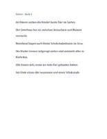 Vorschau - Arbeitsblätter - Schleichdiktat Ostern 🐣 Laufdiktat für DaZ Deutsch - Seite 2
