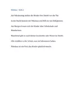 Vorschau - Arbeitsblätter - Schleichdiktat Nikolaus 🎅 Laufdiktat für Deutsch DaZ - Seite 2