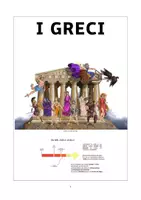 anteprima - Materiale di supporto/inclusione - I GRECI FASCICOLO SEMPLIFICATO - Pagina di copertina