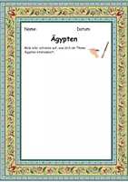 Vorschau - Arbeitsblätter - Das Alte Ägypten - Seite 1