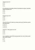 anteprima - Quiz - Applicare la tabellina del 25 per risolvere problemi di conteggio e moltiplicazione quiz - Pagina 2