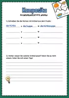 Vorschau - Arbeitsblätter - Materialpaket Komposita - Seite 2