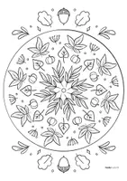 Vorschau - Mal- und Bastelvorlagen - 10 Herbst-Mandalas – Entspannung & Kreativität im Klassenzimmer - Seite 3