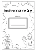 Vorschau - Arbeitsblätter - Farblehre kreativ und kindgerecht – Farbkreis | Kunst | Farbenlehre nach Itten & Küppers - Seite 1
