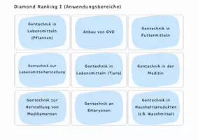 Vorschau - Stundenentwürfe - Gentechnik: 4 Diamond Rankings (Kritisch Lernen) - Seite 1
