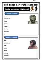 Vorschau - Unterrichtsreihen - Einheit: Vom Leben der frühen Menschen (inkl. Lernkontrolle) - Seite 2