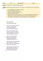 Vorschau - Klassenarbeiten - Klassenarbeit Liebeslyrik Eichendorff - Deckblatt