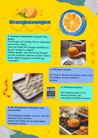 Vorschau - Arbeitsblätter - Rezept Plätzchen Orangenzungen Hauswirtschaft - Seite 1