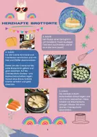 Vorschau - Arbeitsblätter - Herzhafte Brottorte Rezept Hauswirtschaft Arbeitslehre - Seite 1