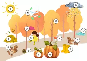 Vorschau - Arbeitsblätter - Lesespur Herbst Klasse 1 und 2 - Seite 1
