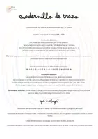 Vista previa - Hojas de trabajo - CUADERNILLO TRAZO: LETRA IMPREMTA - página 1