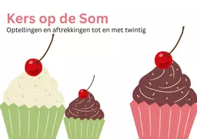 Voorbeeld - Kers op de som - Optellen en aftrekken tot twintig - Voorblad