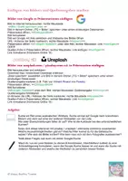 Vorschau - Arbeitsblätter - Homeschooling Arbeitsblatt: Copyright + Einfügen von Bildern - Seite 2