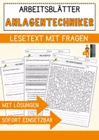 Vorschau - Arbeitsblätter - Berufe Materialpaket: Lesetexte mit Richtig Falsch Multiple Choice und Offenen Fragen - Seite 1