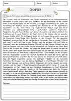 Vorschau - Arbeitsblätter - Croupier Beruf Arbeitsblätter mit Fragen + Lösungen Deutsch DaZ AB - Seite 1