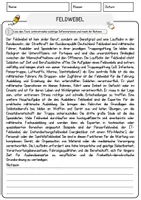 Vorschau - Arbeitsblätter - Feldwebel Beruf Arbeitsblätter mit Fragen + Lösungen Deutsch DaZ AB - Seite 1