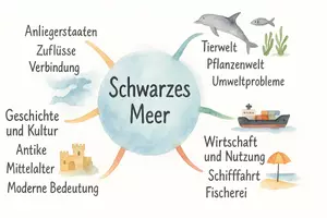 Vorschau - Arbeitsblätter - Arbeitsblatt "Schwarzes Meer" + Onlineübung & MP3 + Mindmap - Seite 2