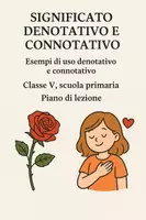 anteprima - Piani di lezione - Esempi di uso denotativo e connotativo - Pagina di copertina