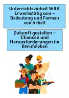 Vorschau - Arbeitsblätter - WBS - Chancen und Herausforderungen im Berufsleben - Deckblatt