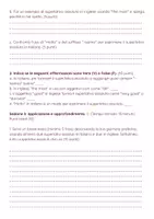 anteprima - Compiti in classe/Test - Superlativo Assoluto: Italiano e Inglese a confronto - Pagina 3