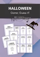 Vorschau - Spiele - Halloween - Game: Guess it (speaking practice) - Deckblatt
