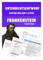 Vorschau - Stundenentwürfe - Unterrichtsentwurf - Captain Walton‘s letter - Deckblatt