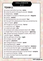 Vista previa - Juegos / Gamificación - A-Z Game- Halloween - página 3