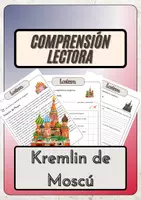 Vista previa - Hojas de trabajo - Comprensión lectora – Kremlin de Moscú + soluciones (con reserva didáctica) - Portada