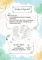 Vorschau - Arbeitsblätter - Horoskop und Aszendent - Deckblatt