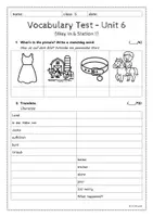 Vorschau - Test - 12 Vocabulary Tests für Themen der 5. Klasse (Orange Line) - Seite 2