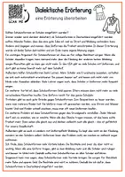 Vorschau - Stundenentwürfe - Materialpaket Dialektische Erörterung - Seite 1
