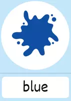 Vorschau - Fördermaterial/Inklusion - Englisch Flashcards Colours - Grundschule - Seite 3