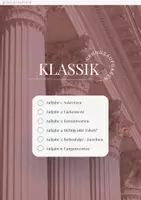 Vorschau - Arbeitsblätter - Literaturepoche Klassik: Übungsaufgaben mit Lösungen - Seite 1
