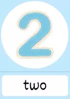 Vorschau - Spiele - Englisch Flashcards numbers - Grundschule - Seite 1
