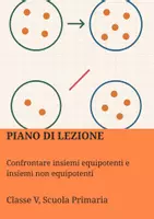 anteprima - Piani di lezione - Confrontare insiemi equipotenti e insiemi non equipotenti - Pagina di copertina
