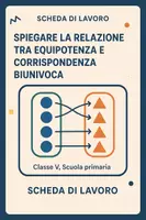 anteprima - Esercizi - Spiegare la relazione tra equipotenza e corrispondenza biunivoca - Pagina di copertina