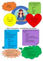 Vorschau - Arbeitsblätter - ComputerAG - Einen Steckbrief mit Formen gestalten - Seite 3